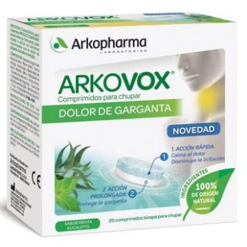 Arkovox Dolor de Garganta...